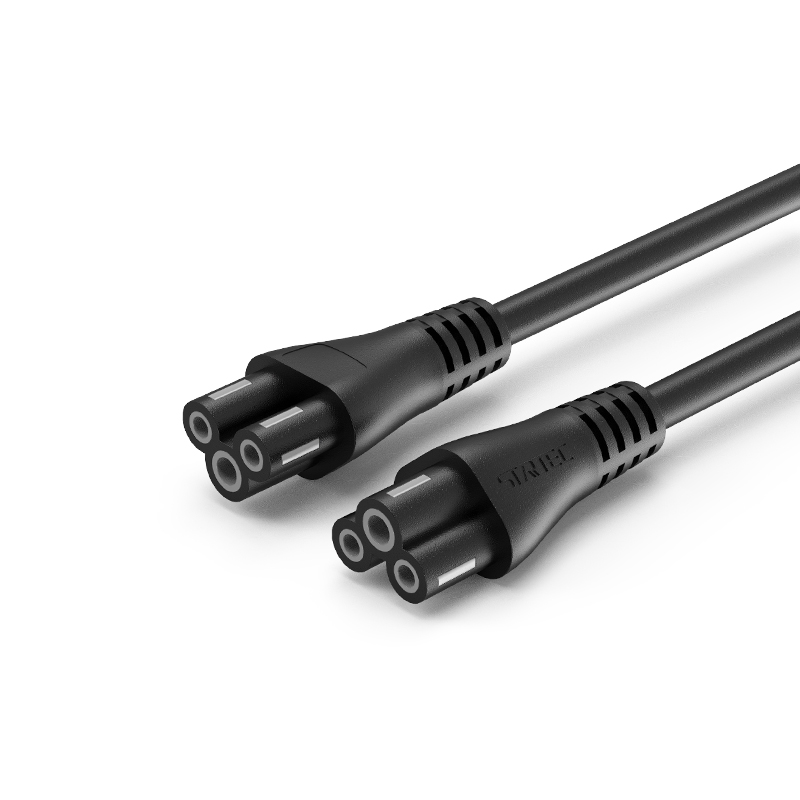 UL-zertifizierter US-Stecker zum IEC C5-Anschluss, Kleeblatt-Netzkabel UL-zertifizierter US-Stecker zum IEC C5-Anschluss, Kleeblatt-Netzkabel