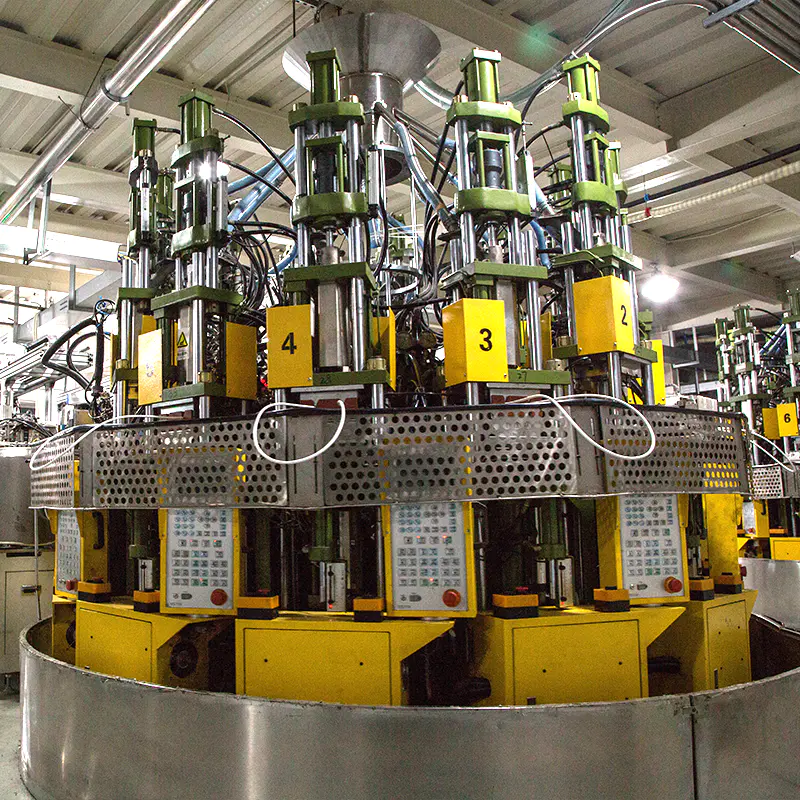 Automatische Produktionslinie nach europäischem Standard mit drei Steckern